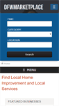 Mobile Screenshot of dfwmarketplace.com